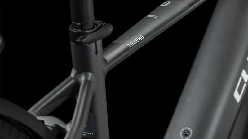 2023 Cube Touring Hybrid One 500 - Electric Bike - Grey/White-2