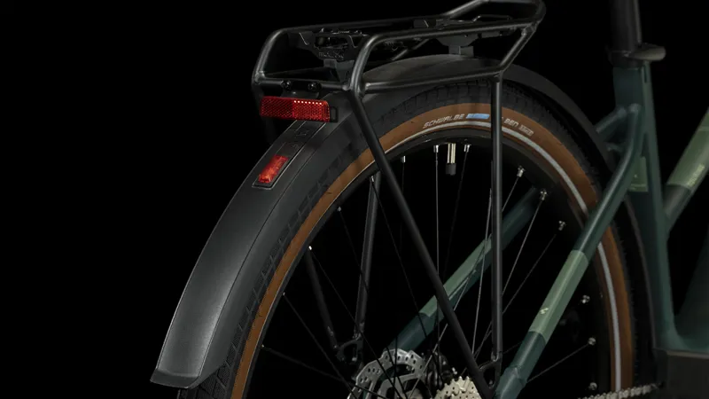 2024 Cube Touring Hybrid One 625 - Trapeze Frame Electric Hybrid Bike - Dark Green-3