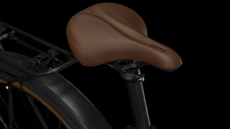 2024 Cube Touring Hybrid One 625 - Trapeze Frame Electric Hybrid Bike - Dark Green-6