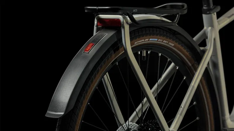 2024 Cube Touring Hybrid Pro 625 - Electric Hybrid Bike - Pearly Silver-4