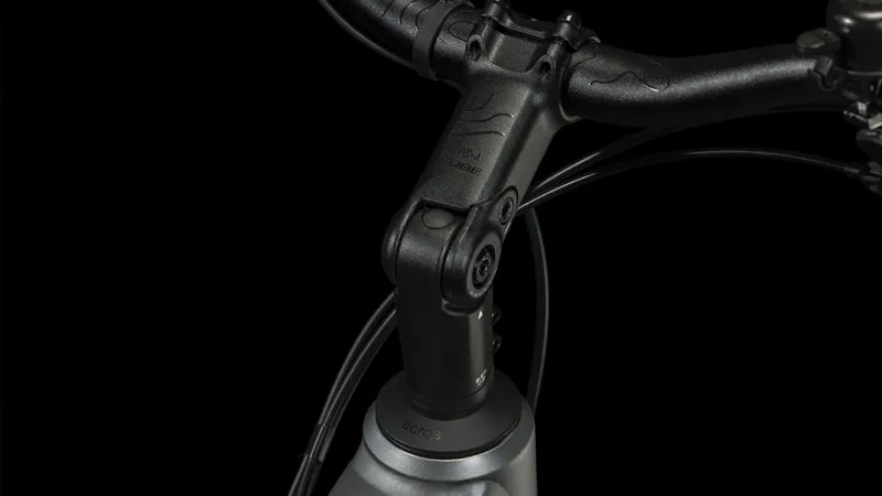 2024 Cube Touring Hybrid EXC 625 - Trapeze Frame Electric Hybrid Bike - Grey / Metal-3