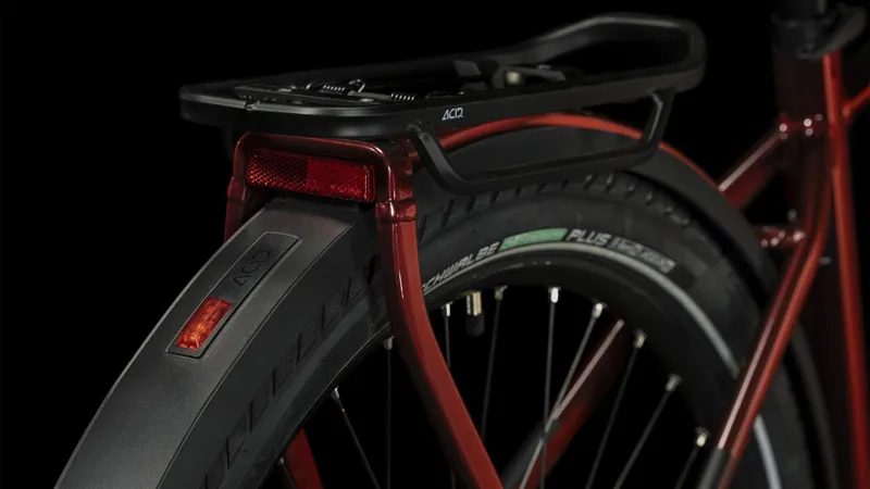 2024 Cube Touring Hybrid EXC 625 - Electric Hybrid Bike - Red / White-4