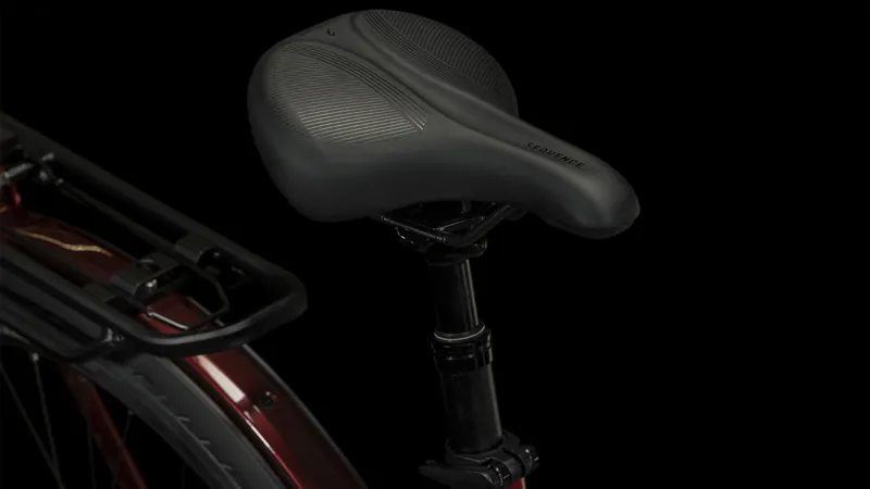 2024 Cube Touring Hybrid EXC 625 - Electric Hybrid Bike - Red / White-6