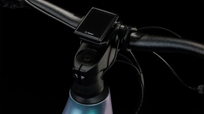 Cube Reaction Hybrid ABS 750 - Easy Entry Electric Mountain Bike - Smaragd Grey / Blue-2