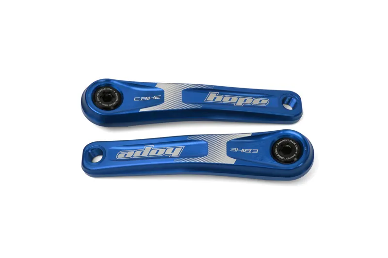 Hope E-Bike Specialized 155mm Crankset in Blue