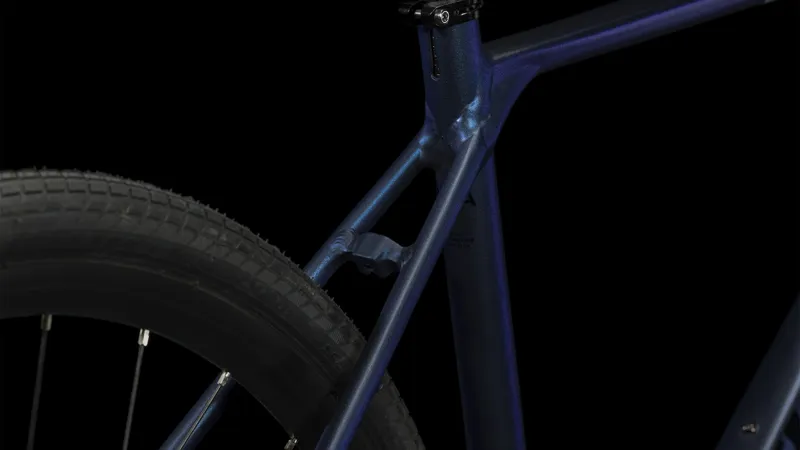 2024 Cube Nulane - Flat Bar Gravel Bike - Velvet Blue / Black-3
