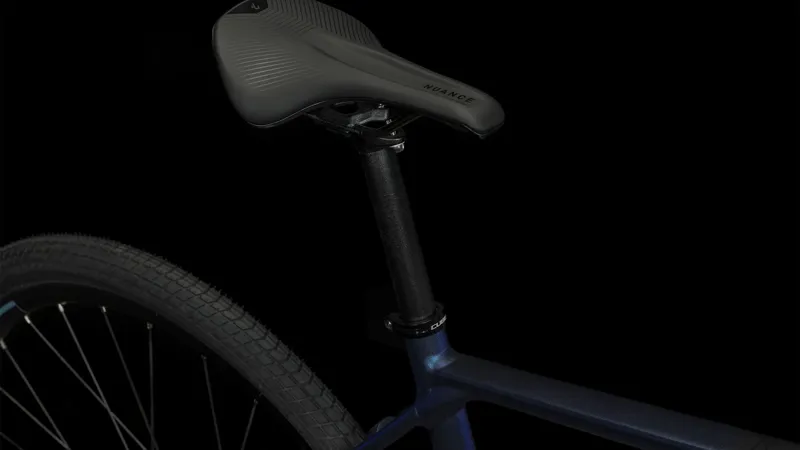 2024 Cube Nulane - Flat Bar Gravel Bike - Velvet Blue / Black-5