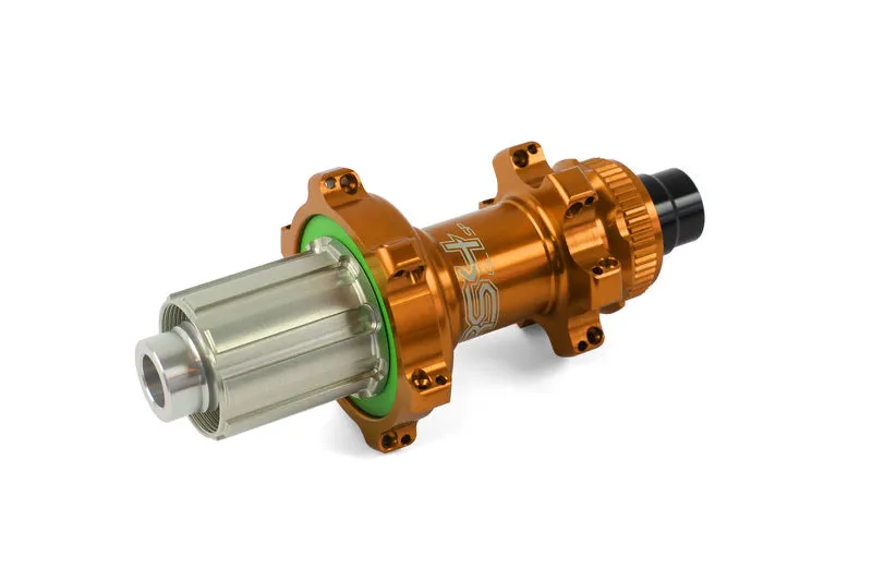 Hope RS4 SP 24H Quick Release Centre Lock Rear Wheel in Orange