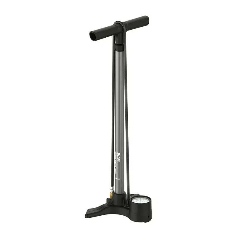 Lezyne Macro Floor Drive ABS Flip Pump in Grey