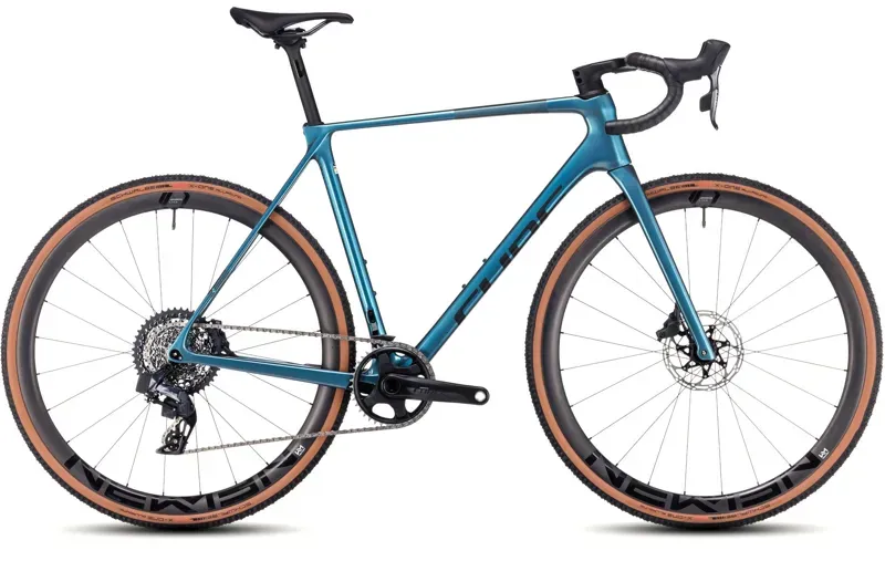 2024 Cube Cross Race C:68x SLT Carbon Cyclocross Bike in Prizmblue/Carbon