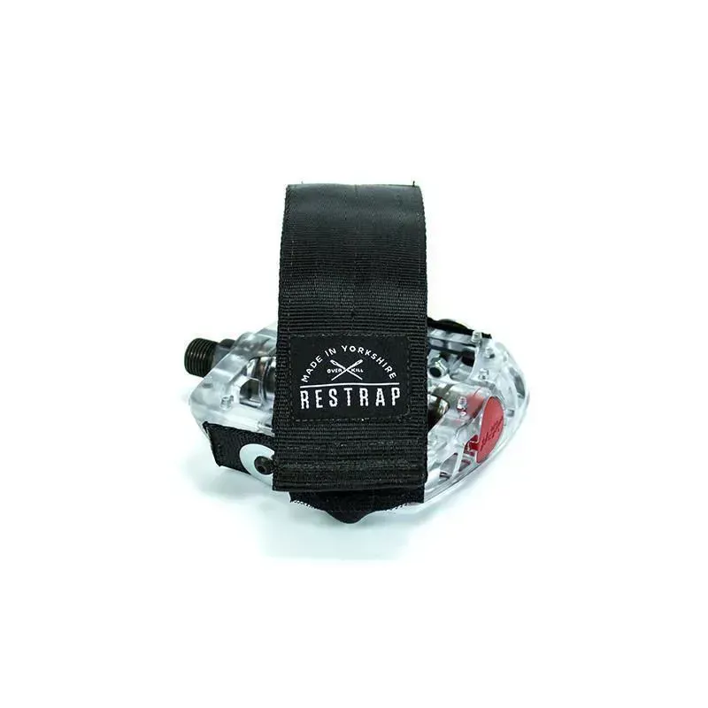 Restrap Diagonal Pedal Straps - Black-2