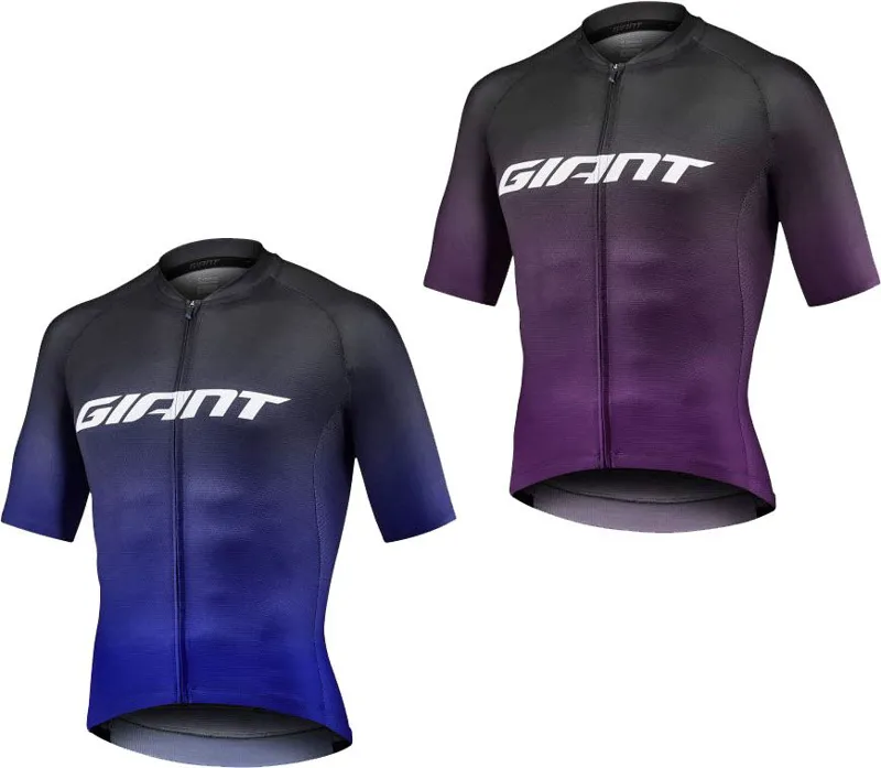 Giant Race Day SS Jersey Black/Blue