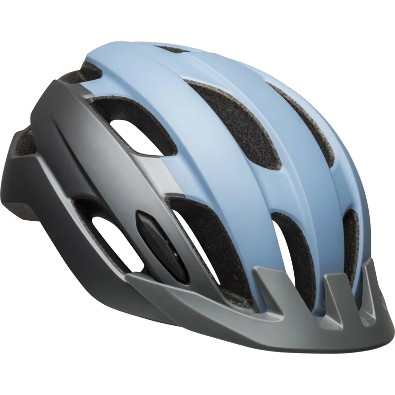 Bell Trace LED Helmet in Blue/Grey