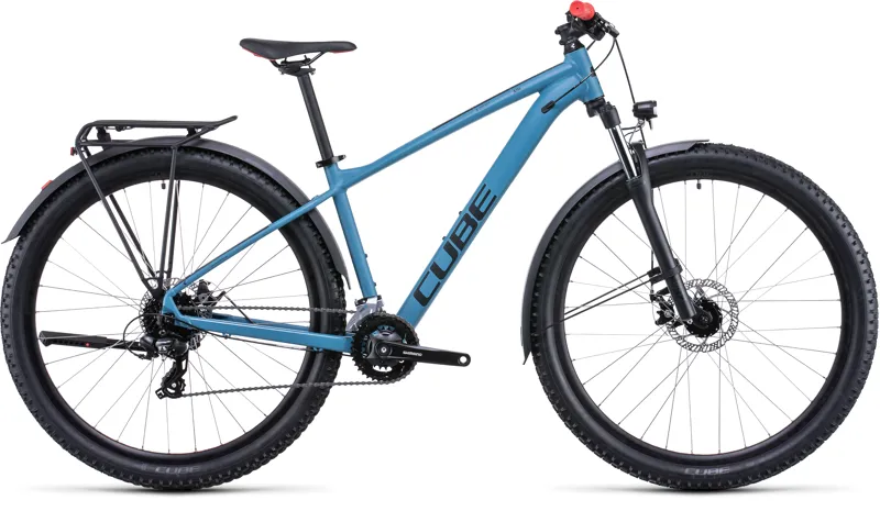 2022 Cube Aim Allroad - Hybrid Bike - Blue