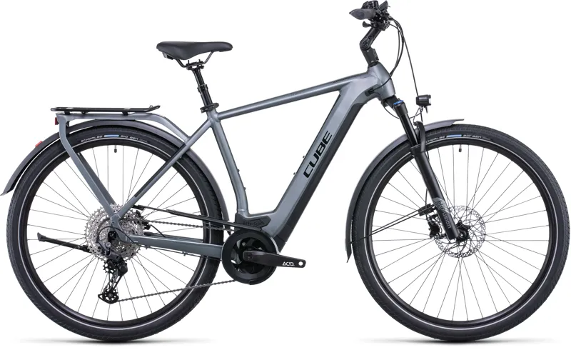 2022 Cube Kathmandu Hybrid Pro 625 - Electric Hybrid Bike - Grey