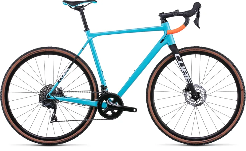 2022 Cube Cross Race Pro Cyclocross Bike in Blue