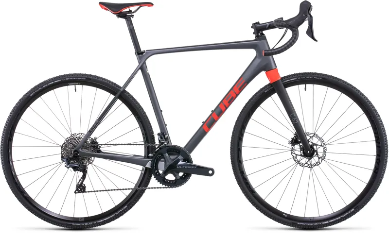 2022 Cube Cross Race C:62 Pro Cyclocross Bike in Grey
