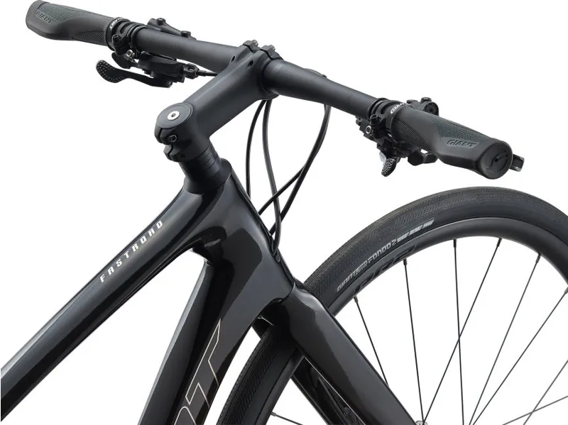 2021 Giant FastRoad Advanced 1 Hybrid Bike in Black-6