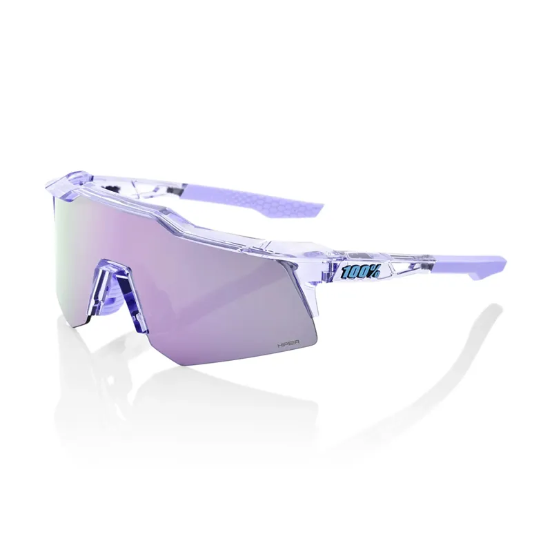 100% Speedcraft XS HiPER Mirror Lavender Lens Sunglasses in Lavender