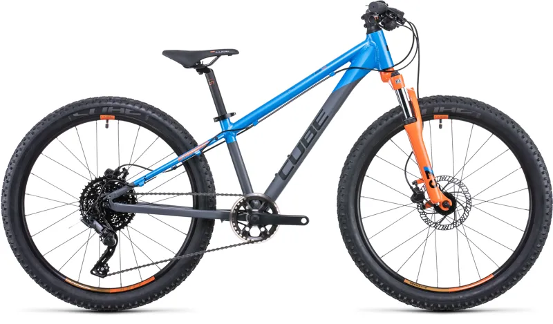 2022 Cube Acid 240 Disc Actionteam Kids Bike in Blue