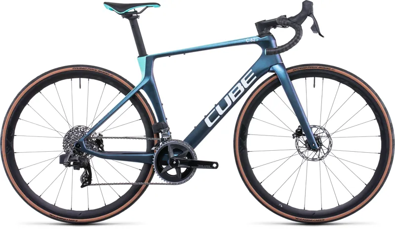 2022 Cube Axial WS c:62 SL Team WS Road Race Bike in Blue