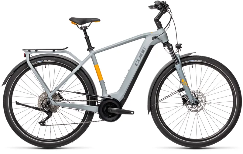 2021 Cube Touring Hybrid Pro 500 eBike in Grey