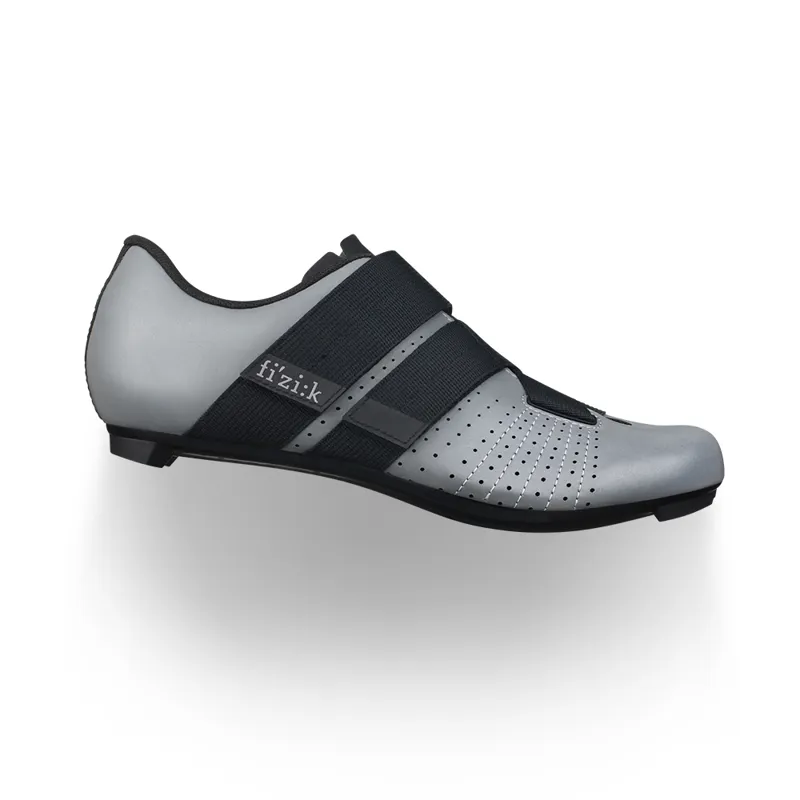 Fizik Tempo Powerstrap R5 Reflective Road Shoe in Grey-2