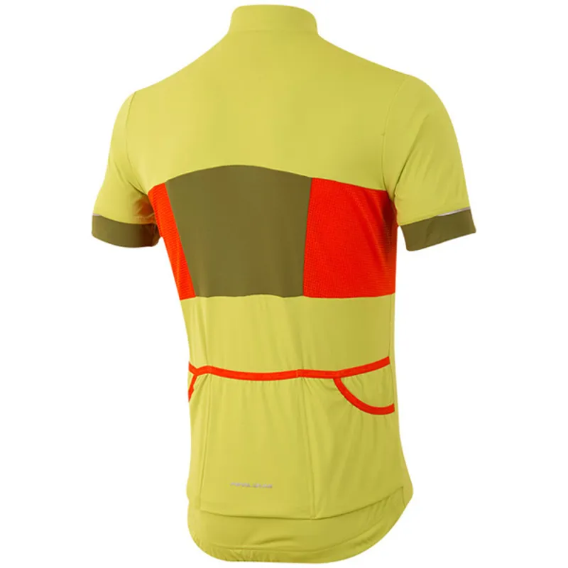 Pearl Izumi Elite Escape Semi Form Mens Jersey in Yellow-2