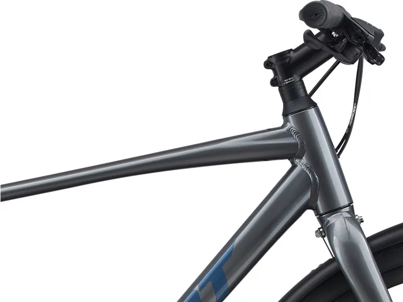 2021 Giant Escape 2 City Disc Hybrid Bike in Silver-6