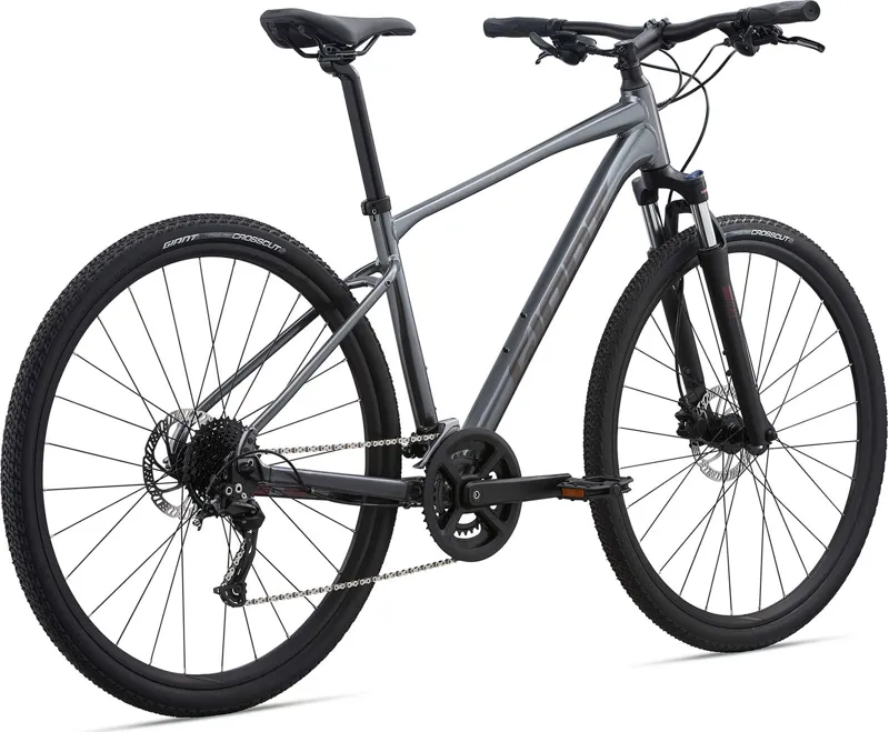 2021 Giant Roam 2 Disc Hybrid Bike in Grey-7