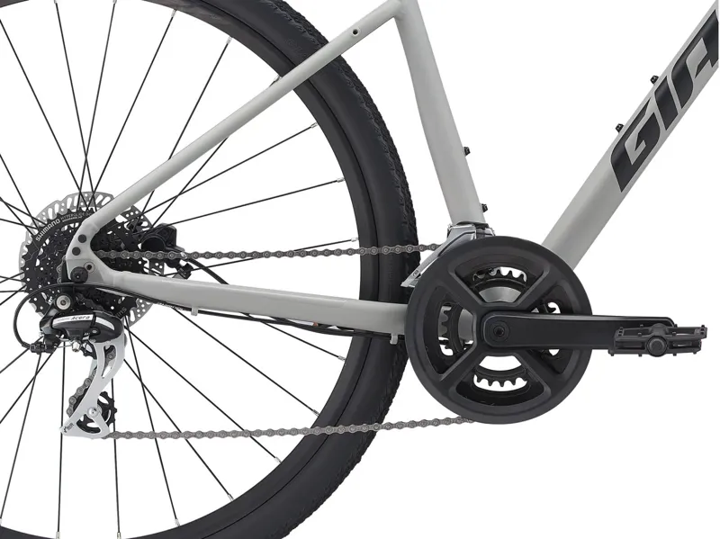 2021 Giant Roam 3 Disc Hybrid Bike in Grey-2