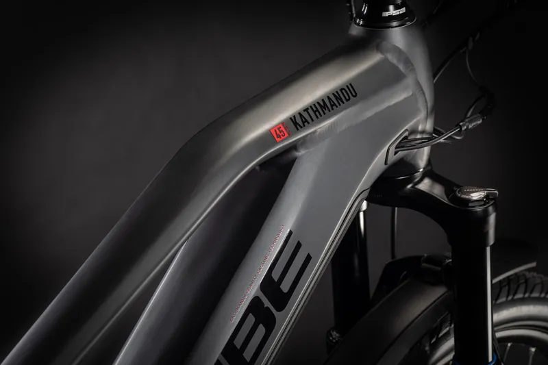 2021 Cube Kathmandu Hybrid 45 625 Electric Hybrid Bike in Grey-5