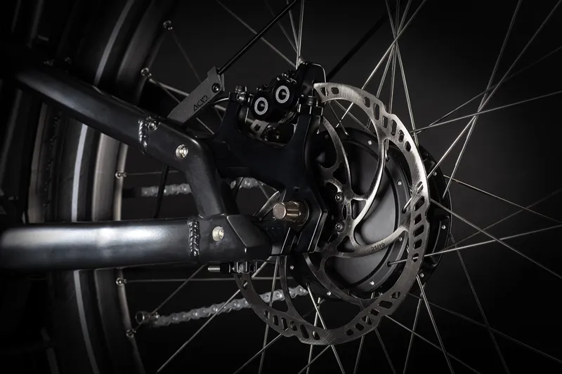 2021 Cube Cargo Dual Hybrid Electric Cargo Bike in Grey-4