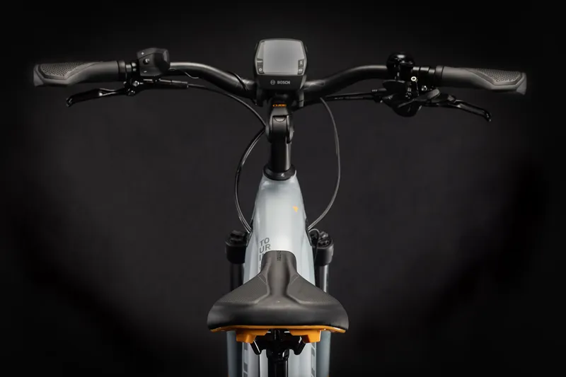 2021 Cube Touring Hybrid Pro 500 eBike in Grey-1