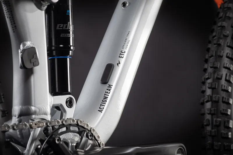 2021 Cube Stereo 120 Rookie Kids Bike in Silver-2