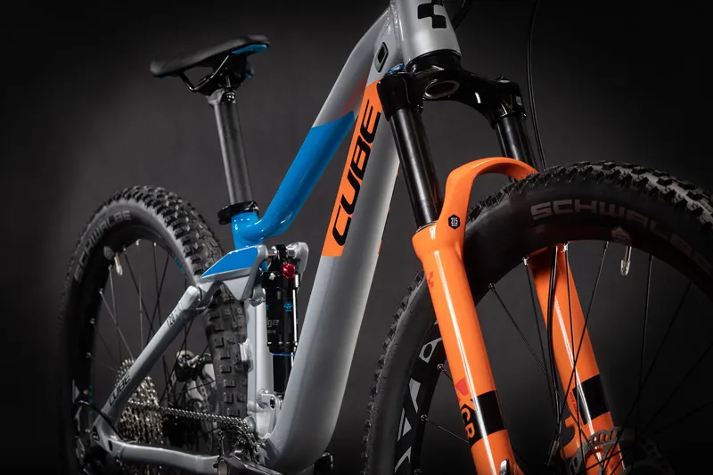 2021 Cube Stereo 120 Rookie Kids Bike in Silver-1