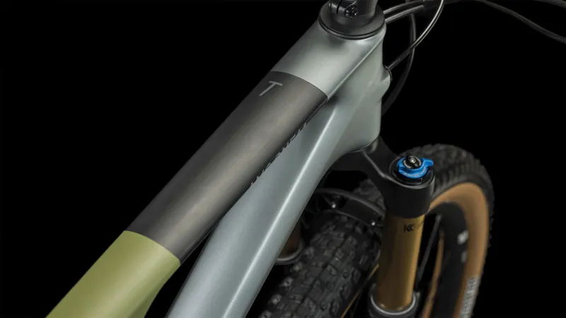 2024 Cube AMS One11 C:68X TM 29 - Mountain Bike - Flash Grey / Olive-6