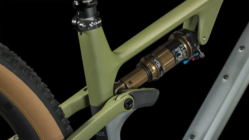 2024 Cube AMS One11 C:68X TM 29 - Mountain Bike - Flash Grey / Olive-7