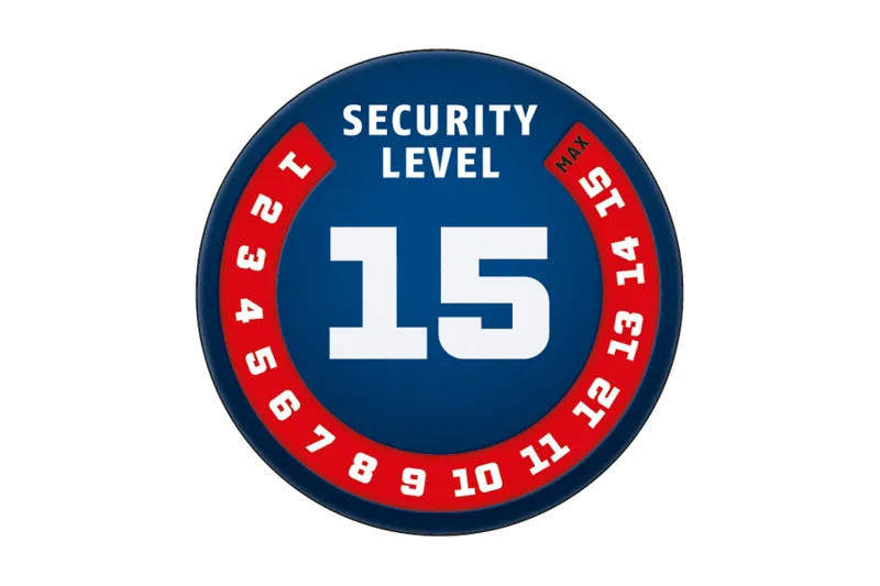 Abus Bordo Granit XPlus 6500 Folding Lock in Black-3