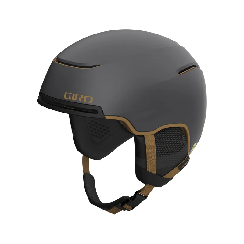Giro Jackson MIPS Snow Helmet in Metallic Coal/Tan