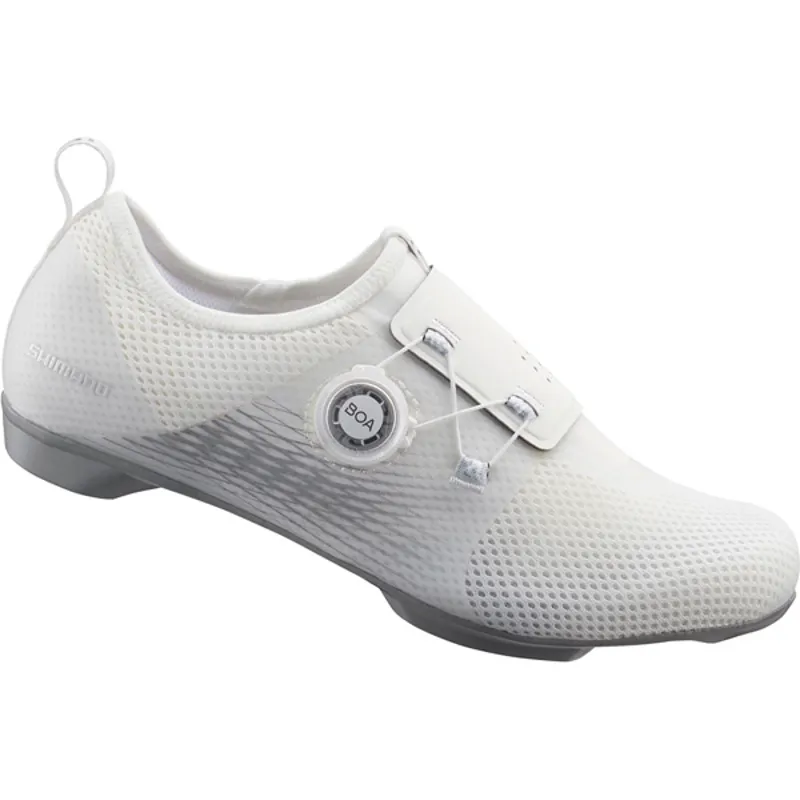 Shimano IC5 Womens SPD Indoor Cycling Shoe in White