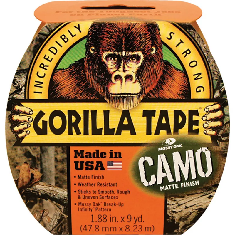 Gorilla Camo Tape 8.2m x 48mm Roll