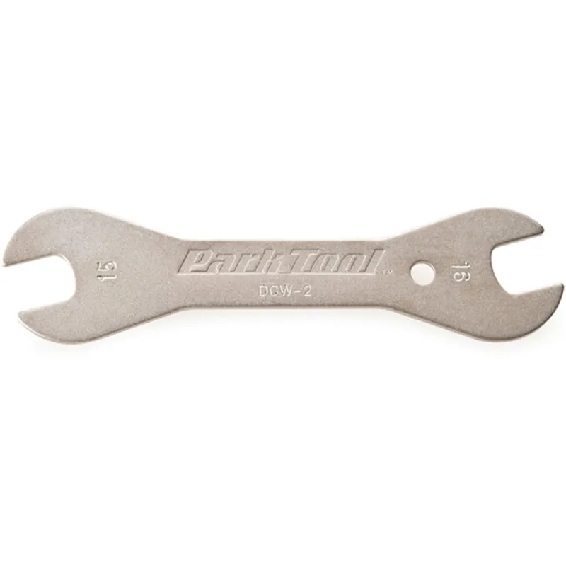 Park Tool DCW-1 13mm and 14mm Double-Ended Cone Wrench in Silver