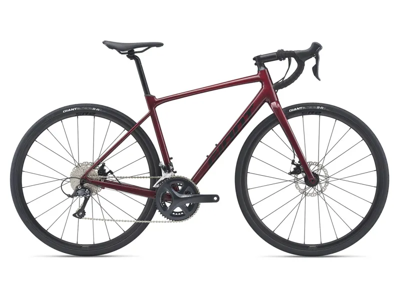 2021 Giant Contend AR 3 Disc Road Bike in Red