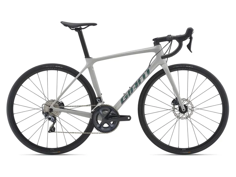 2021 Giant TCR Advanced 1 Disc Road Bike in Grey