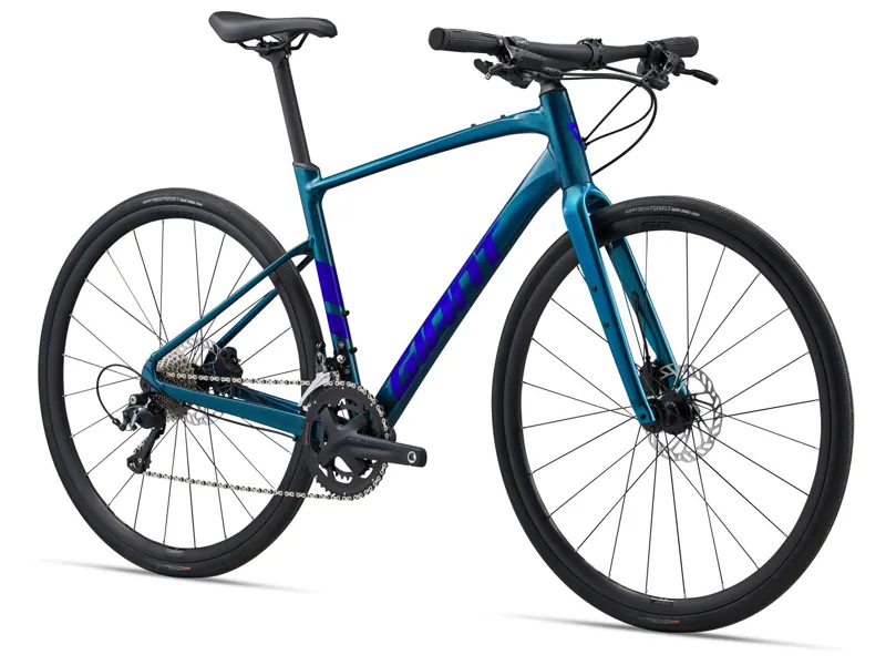 2024 Giant FastRoad 1 - Flatbar Road bike - Sea Sparkle-1