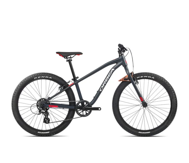 Orbea Mx 24 Dirt Youth Bike in Indigo Blue/Bright Red 