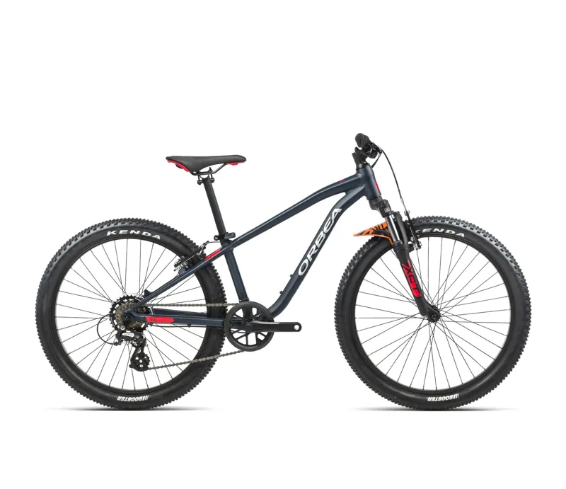 Orbea Mx 24 Xc Youth Bike in Indigo Blue/Bright Red 