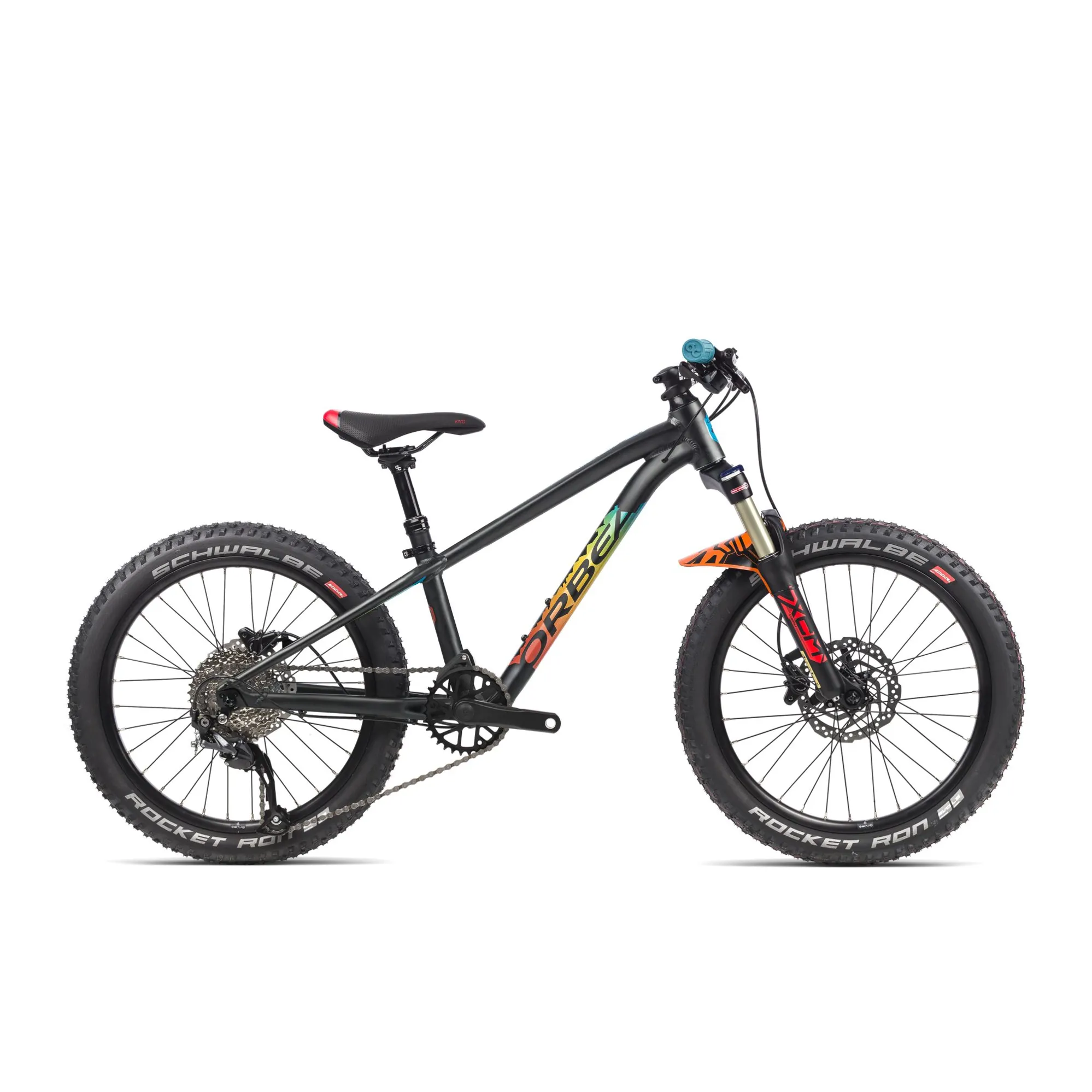 Orbea Laufey 20 H10 Mountain Bike In Black/Rainbow