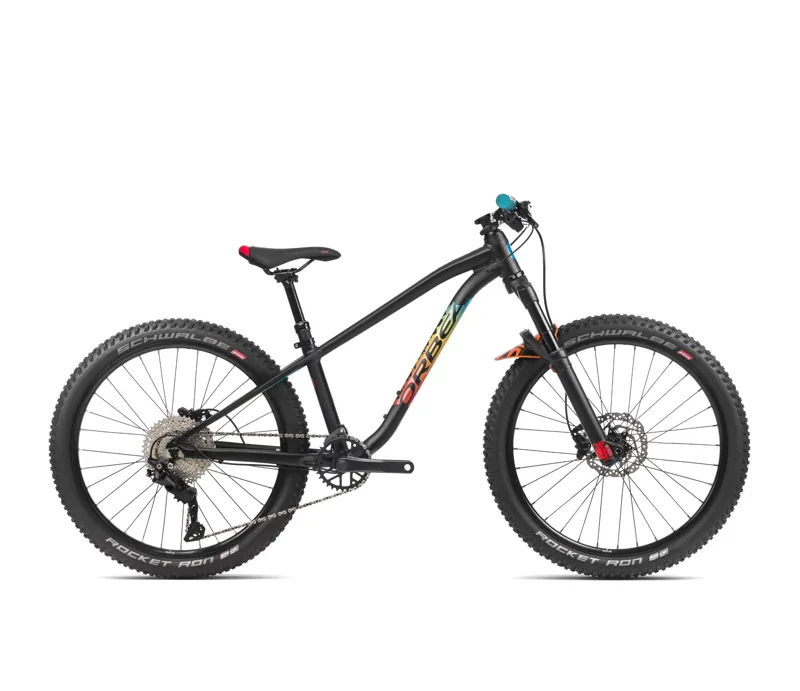 Orbea Laufey 24 H10 Mountain Bike In Black/Rainbow